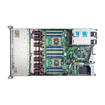 Сервер HP DL360 G9 noCPU 24хDDR4 softRaid B140i iLo 2х500W PSU Ethernet 4х1Gb/s 4х3,5" FCLGA2011-3 (2)