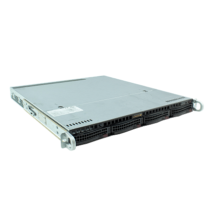 Сервер Supermicro SYS-6018R CSE-813 noCPU X10DRL-i 8хDDR4 softRaid IPMI 1х480W PSU Ethernet 2х1Gb/s 4х3,5" BPN SAS815TQ FCLGA2011-3 (3)